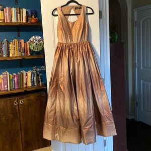 Alice and Olivia formal gown - rose gold ombre!